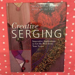 BOOK Creative Serging, Hardcover